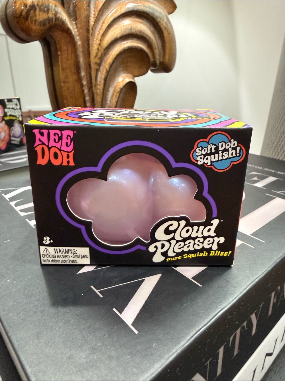 Cloud Pleaser Soft Doh Squish Toy - Pink/Purple